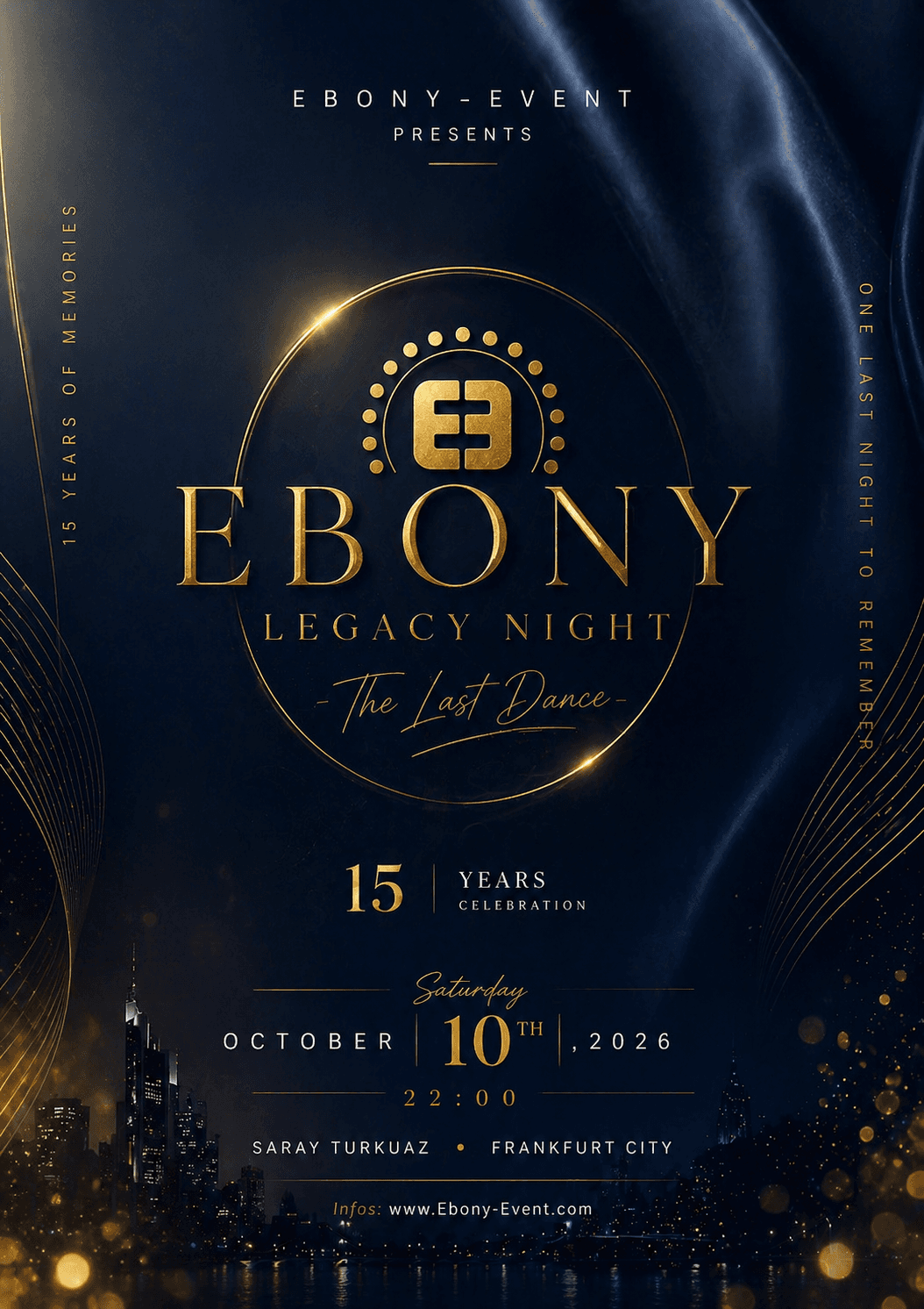 Ebony Legacy Night — Premier flyer